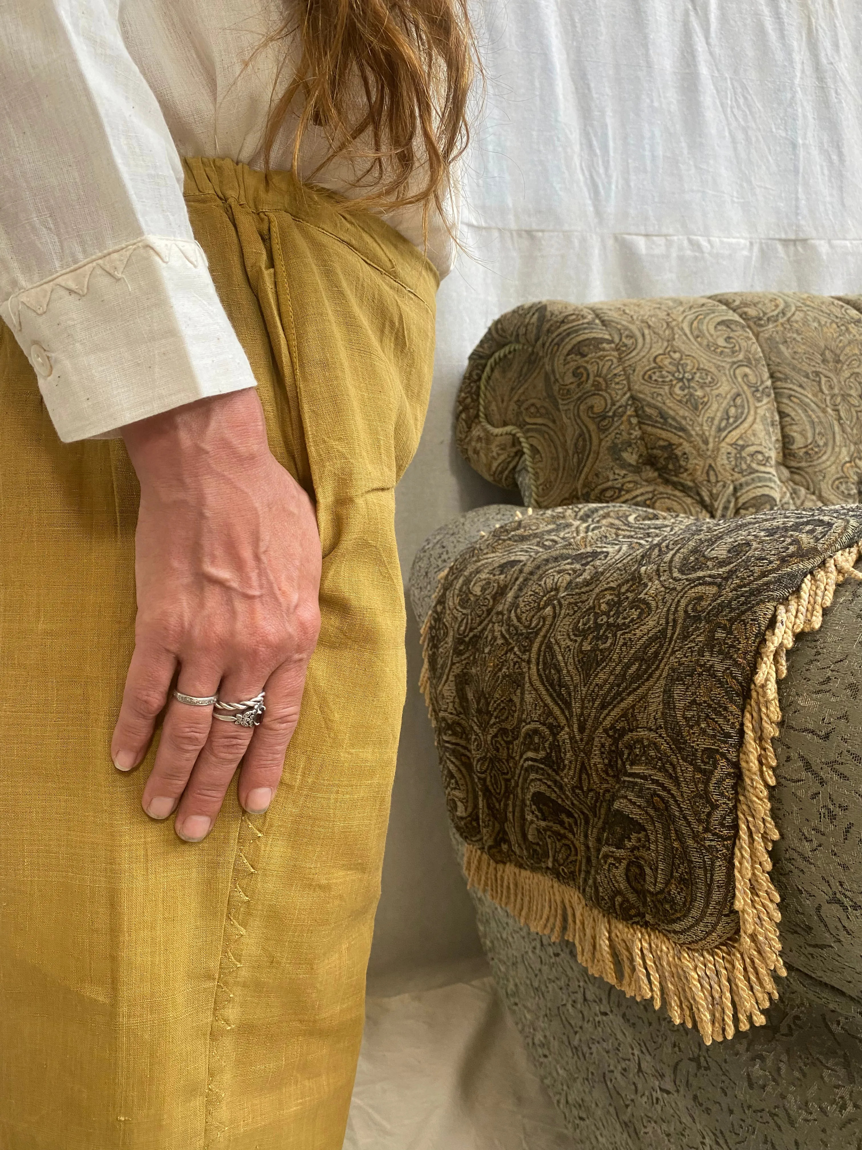 Calotropis Pants – Turmeric sold by Anjelms product image thumbnail 2