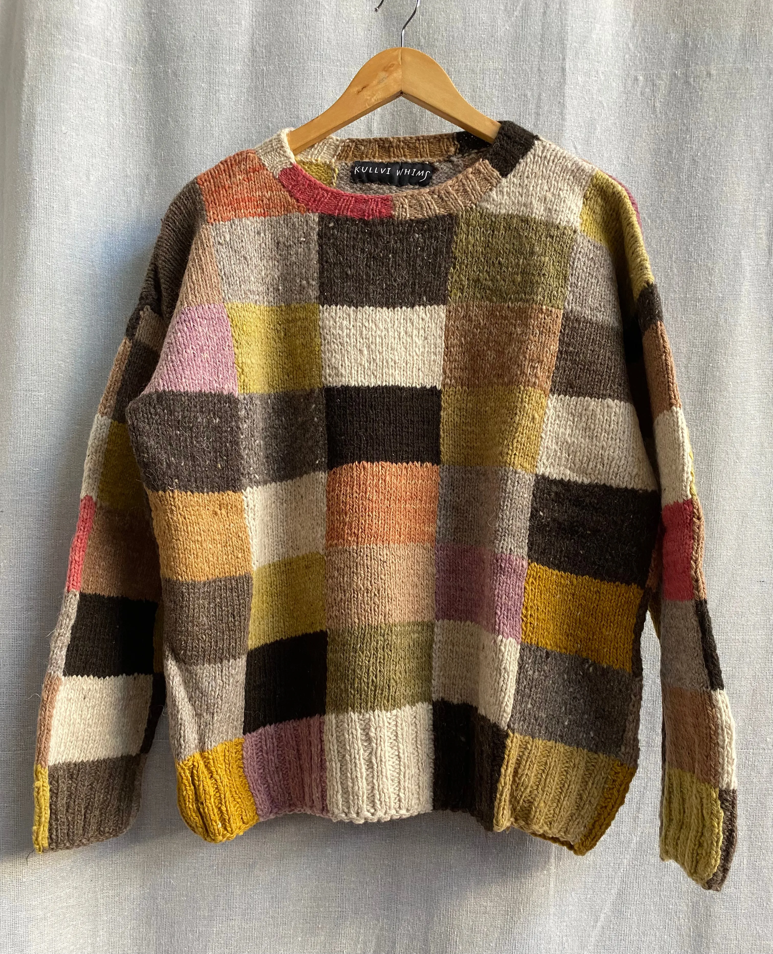 Kullvi Whims Multi Patchwork Jumper L/XL sold by Anjelms product image thumbnail 4