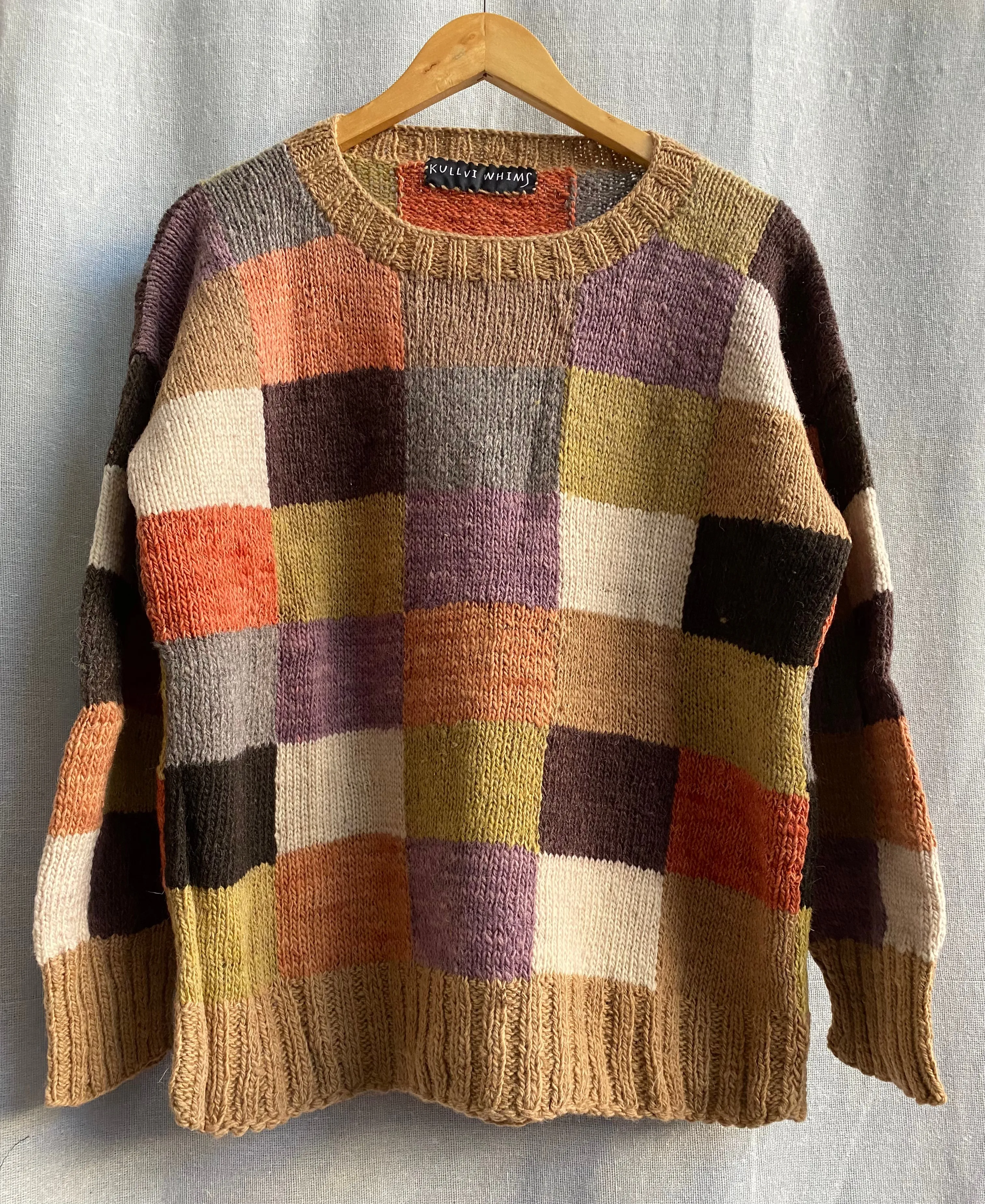 Kullvi Whims Multi Patchwork Jumper L/XL sold by Anjelms product image thumbnail 5