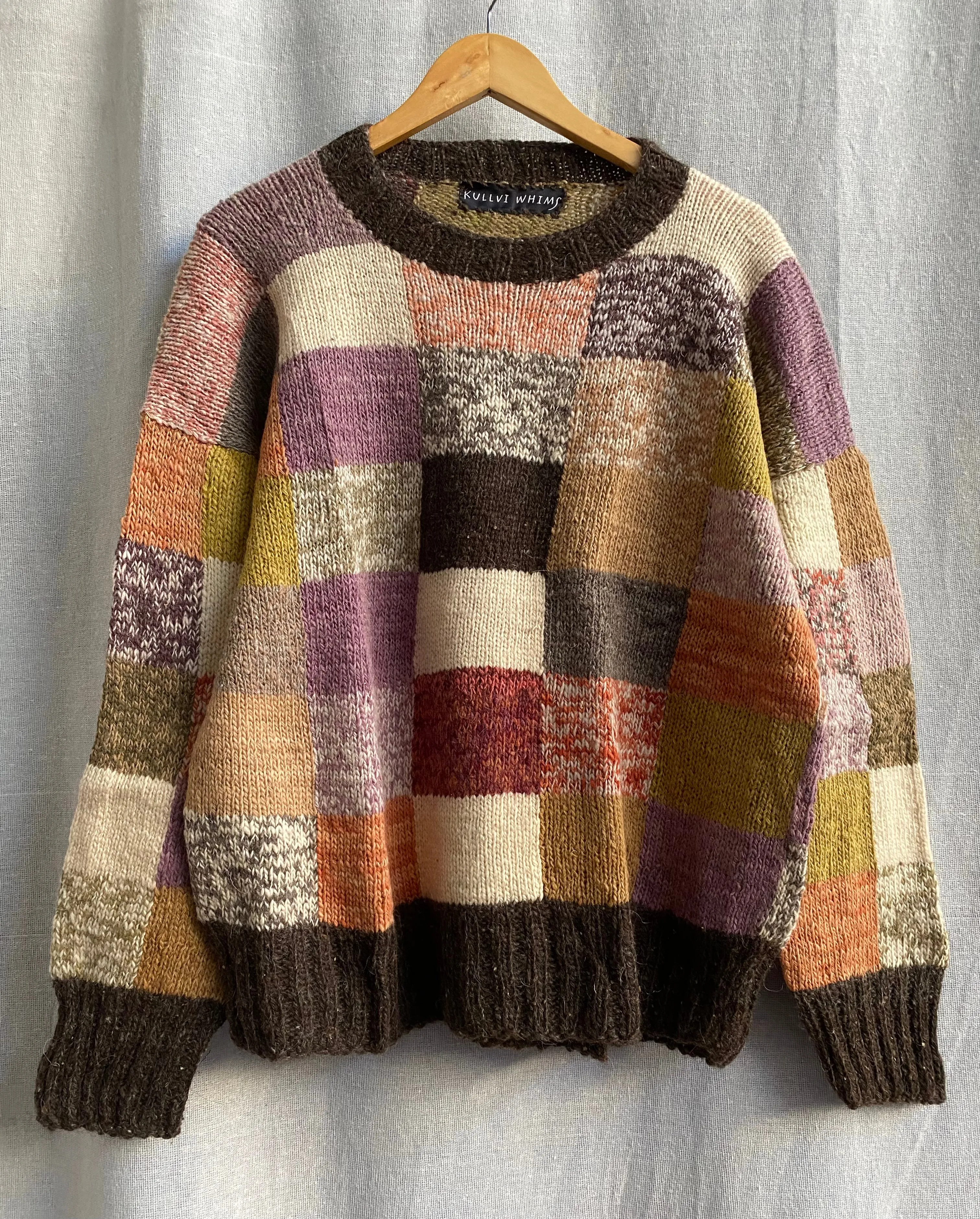 Kullvi Whims Multi Patchwork Jumper L/XL sold by Anjelms product image thumbnail 3