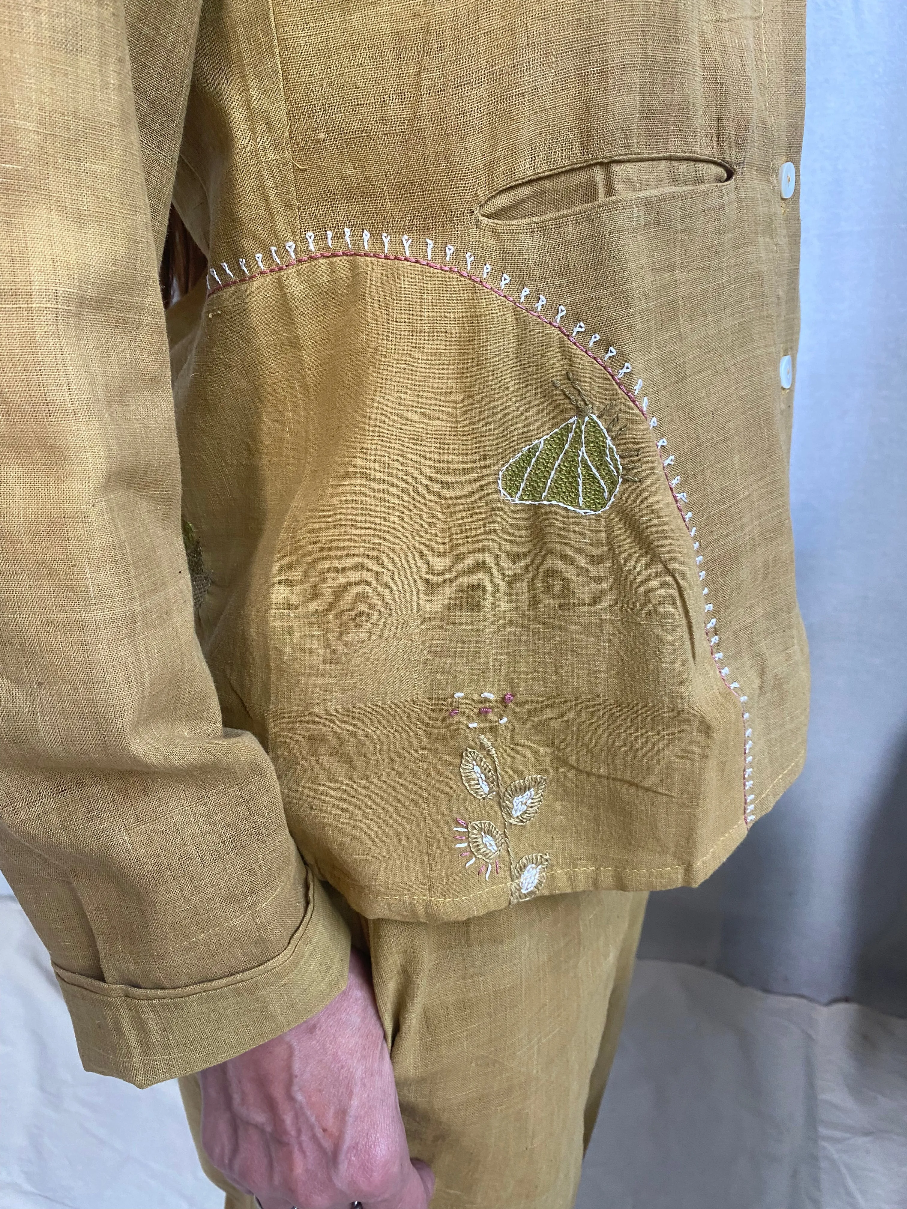 Calotropis Shirt – turmeric sold by Anjelms product image thumbnail 4