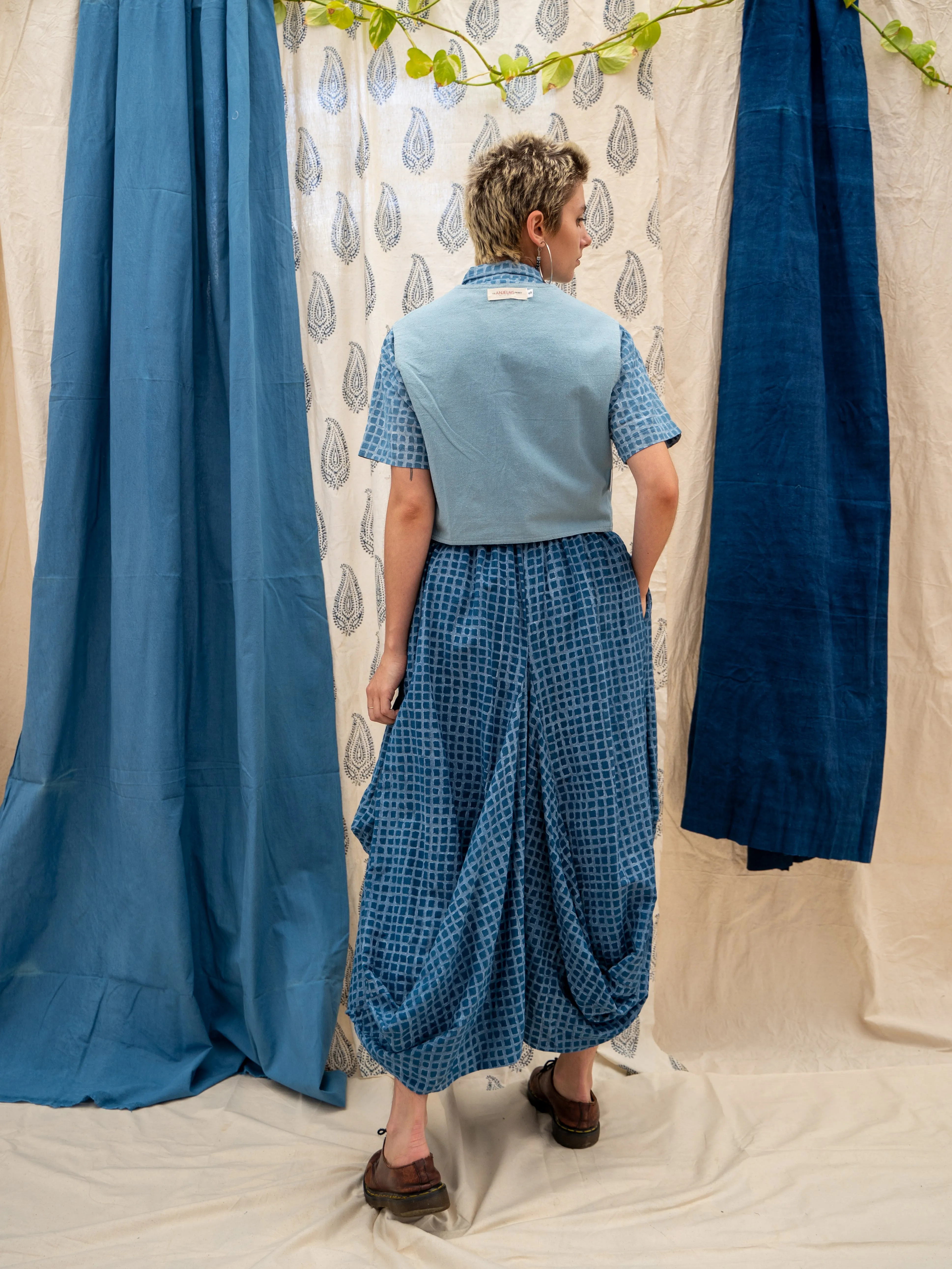 Nepalese Skirt - Waffle Print sold by Anjelms product image thumbnail 3