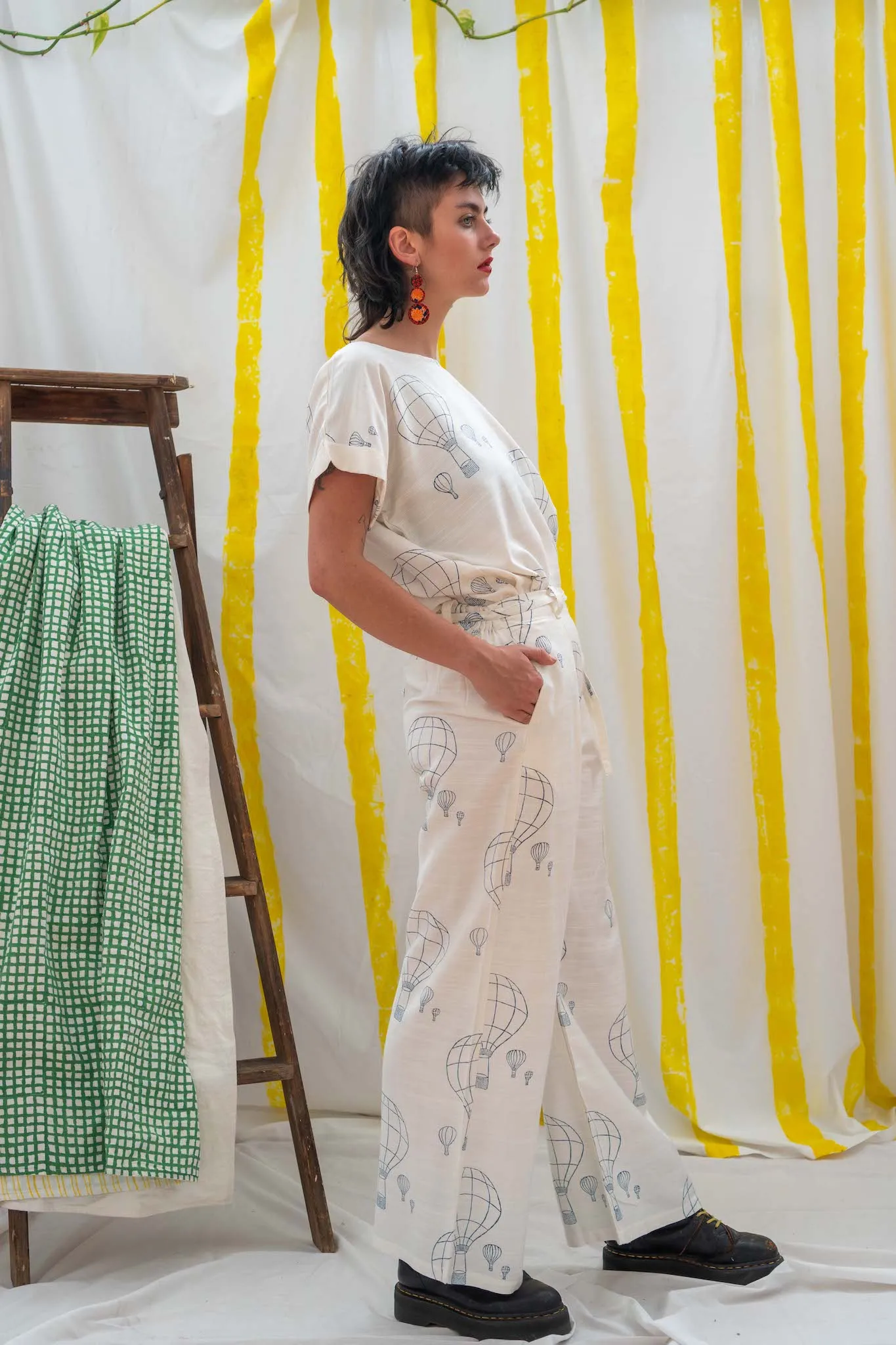 Tie Pants - Balloon Print sold by Anjelms product image thumbnail 3