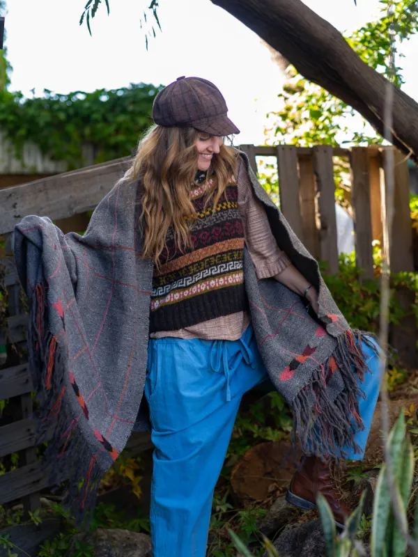 Kullvi Whims Narrative Shawl sold by Anjelms