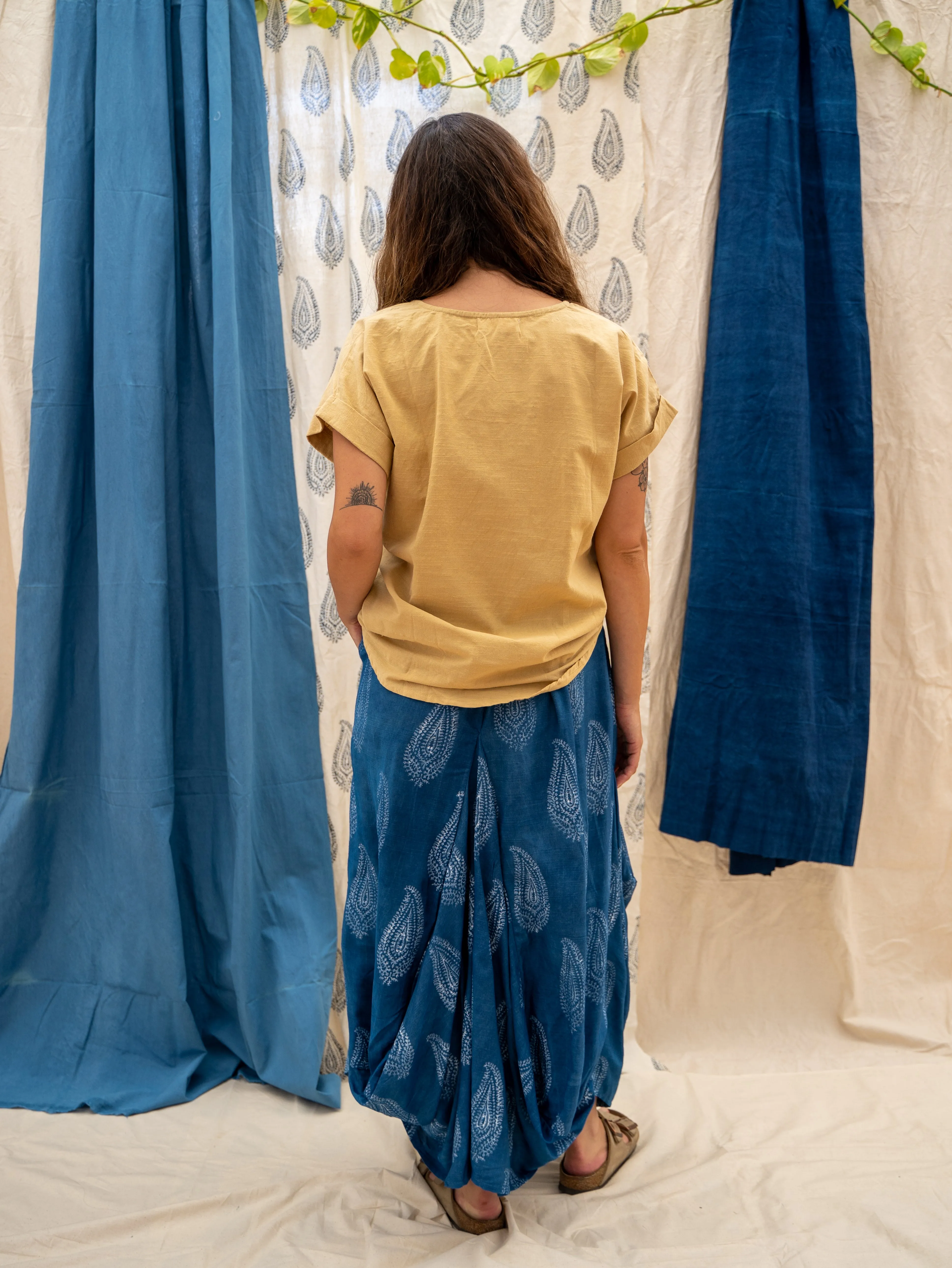 Nepalese Skirt - Kashmiri Leaf Print sold by Anjelms product image thumbnail 3