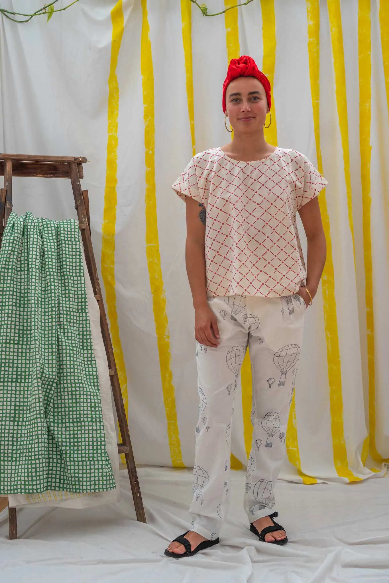 Tailored Pants - Balloon Print sold by Anjelms product image thumbnail 5