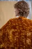 Silk Velvet Kimono Jacket - Turmeric sold by Anjelms