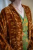 Silk Velvet Kimono Jacket - Turmeric sold by Anjelms