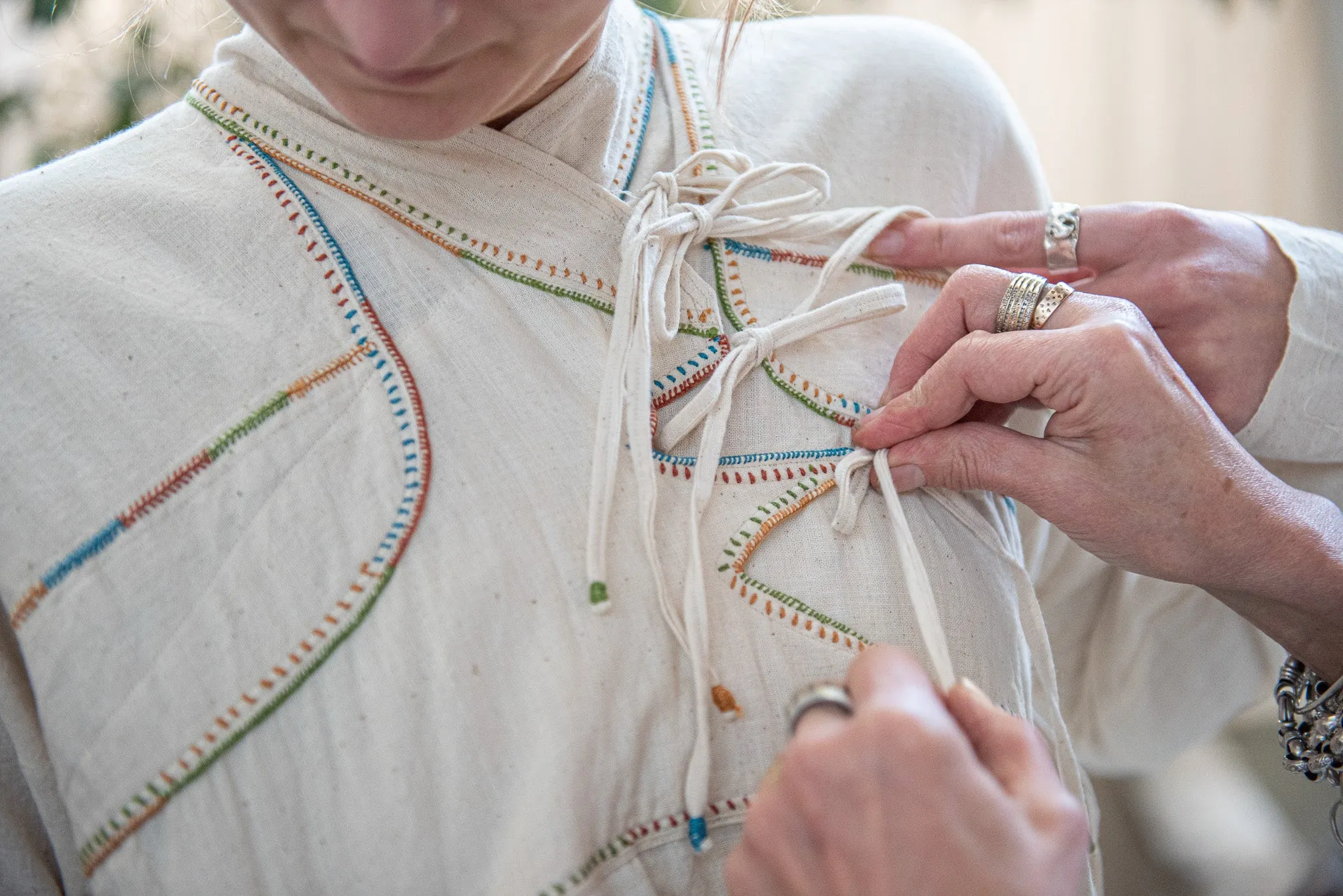 Hand Embroidered Kala Dress sold by Anjelms product image thumbnail 4