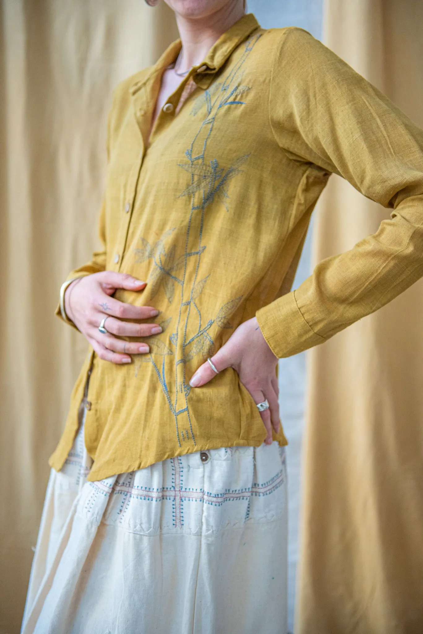 Bamboo Collared Shirt sold by Anjelms product image thumbnail 5