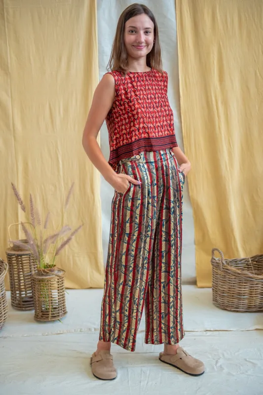 Modal Silk High Waisted Pants – 2 Colourways sold by Anjelms