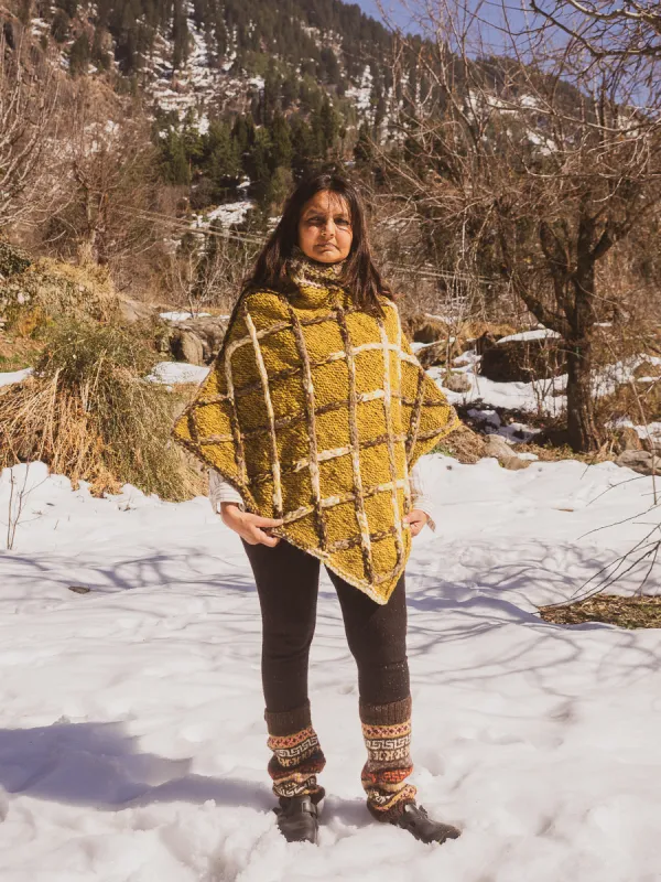 Snowcapped Poncho sold by Anjelms