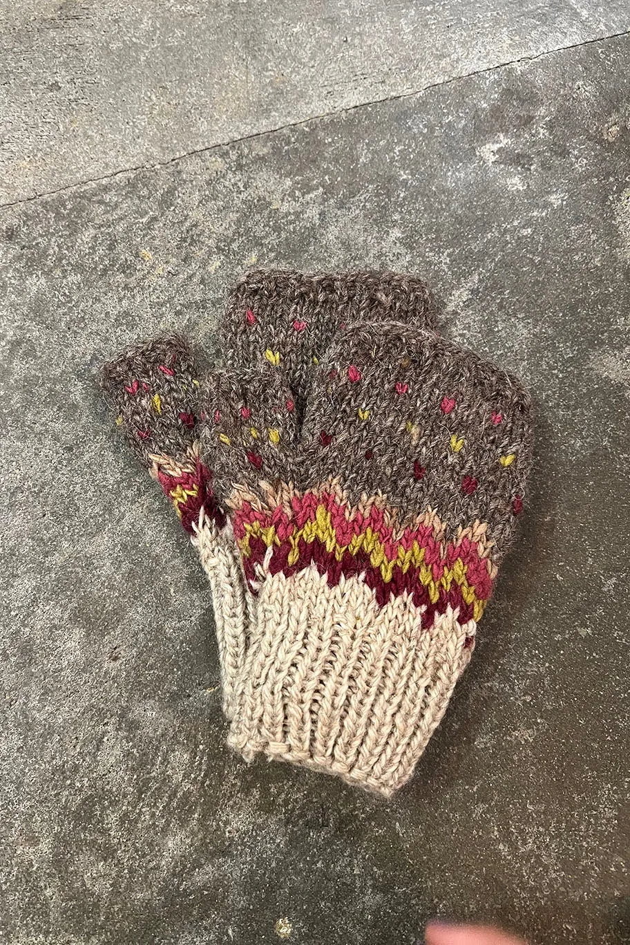 Motif Mitts – Various Colourways sold by Anjelms product image thumbnail 4