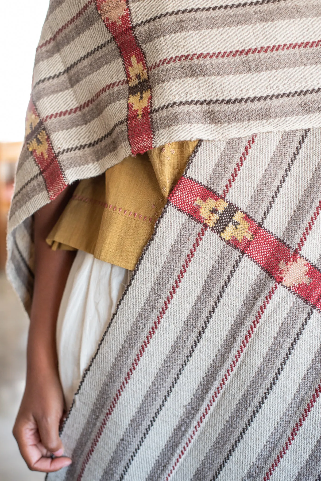 Rainbow Poncho – 3 Colourways sold by Anjelms product image thumbnail 4