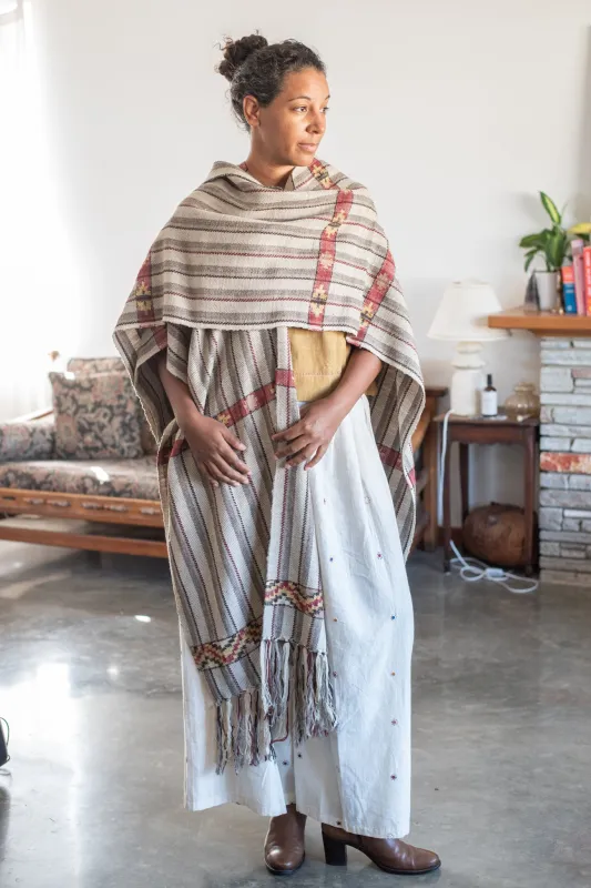 Rainbow Poncho – 3 Colourways sold by Anjelms