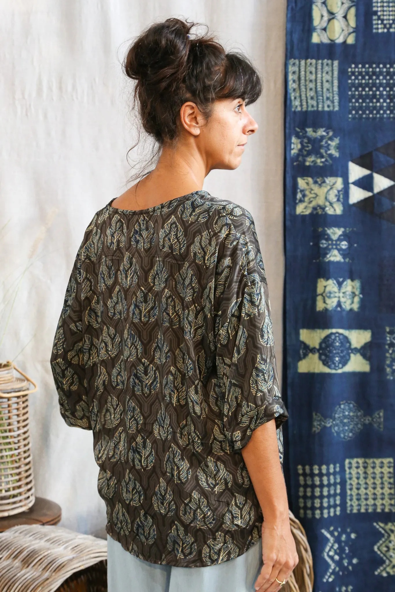 Ajrakh Half Sleeve Top sold by Anjelms product image thumbnail 2