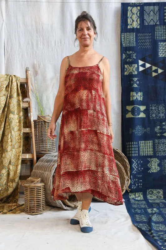 Ajrakh Slip Dress sold by Anjelms