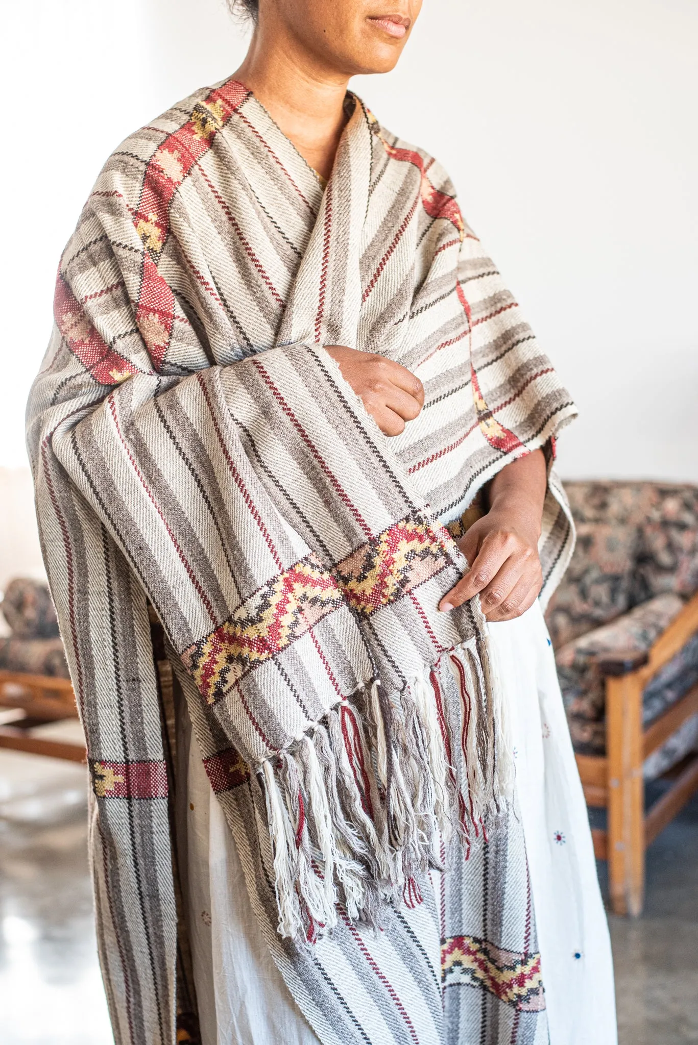 Rainbow Poncho sold by Anjelms product image thumbnail 2