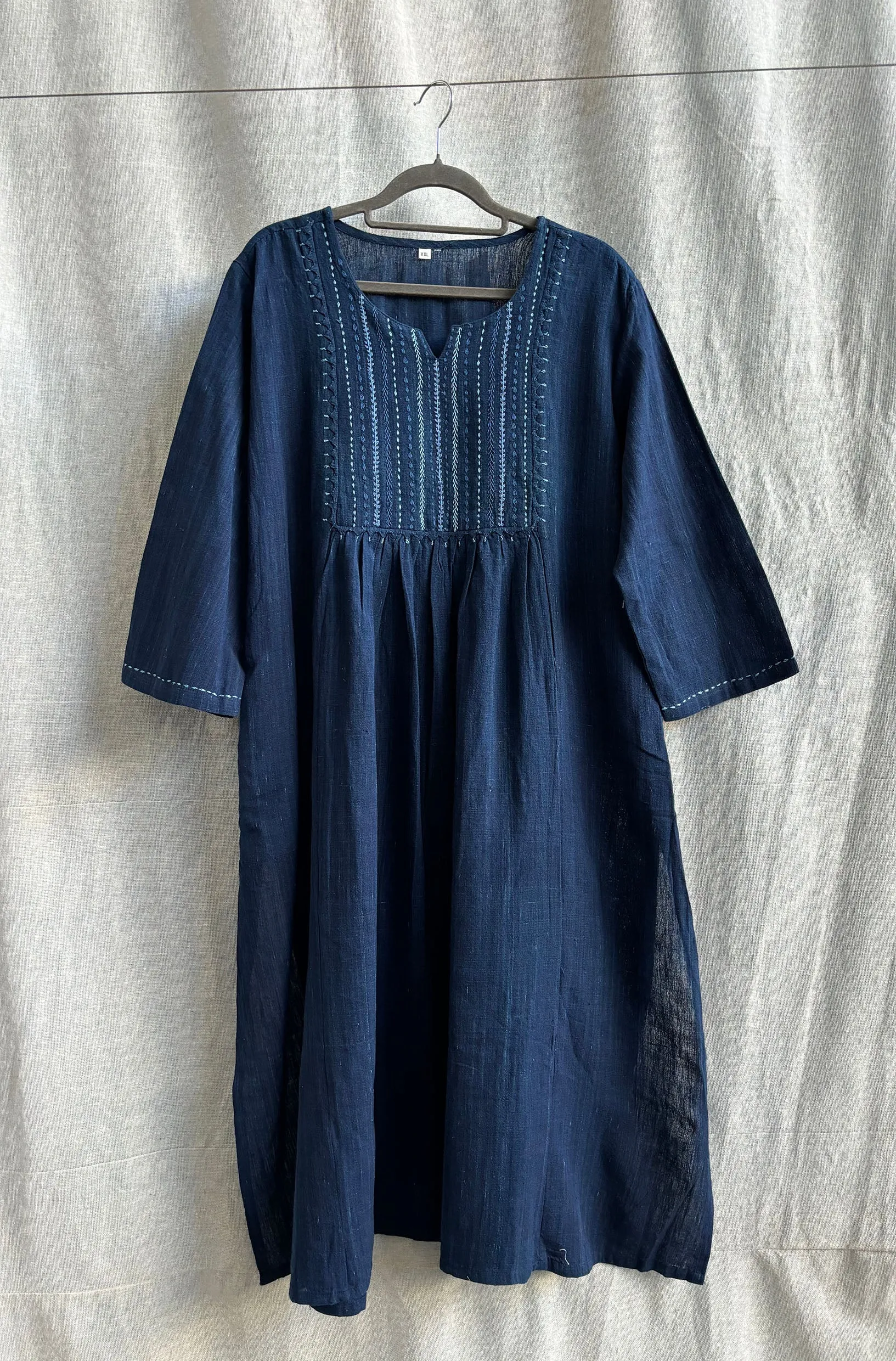 Hand Embroidered Flowers Dress sold by Anjelms