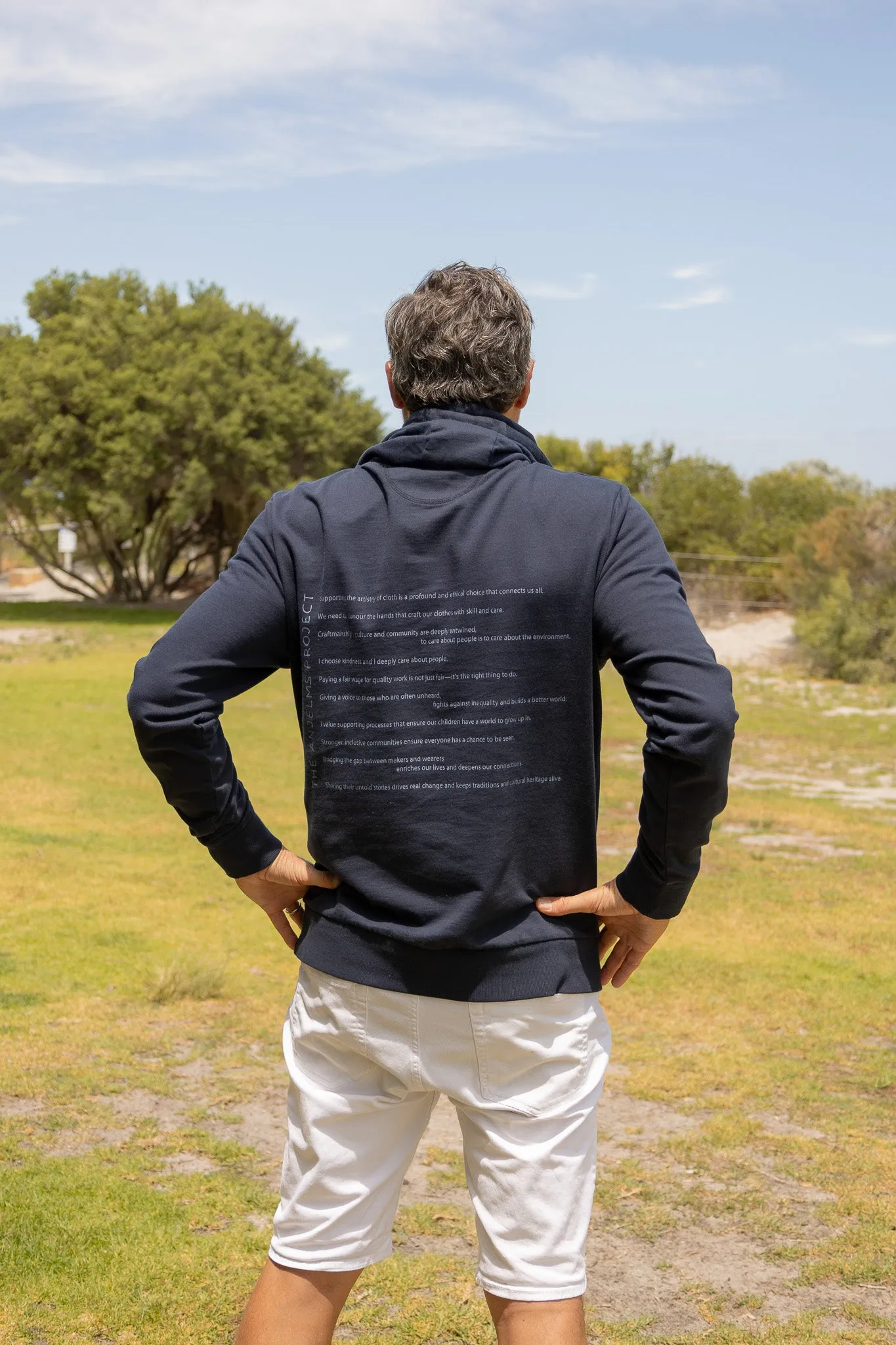 Manifesto Lightweight Hoodie sold by Anjelms product image thumbnail 3