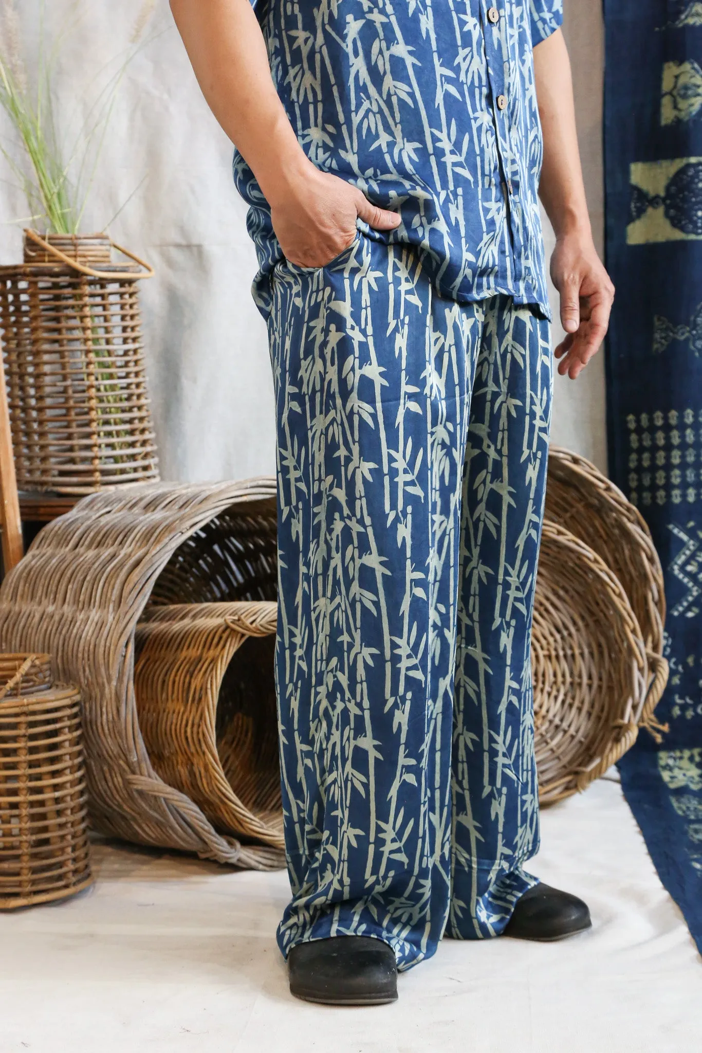 Ajrakh Tie Pants sold by Anjelms product image thumbnail 3