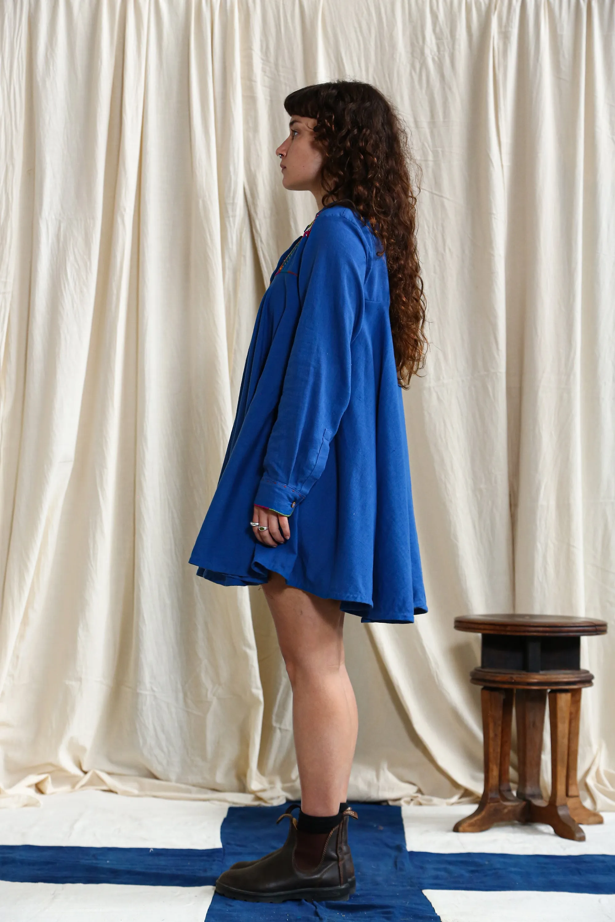 Embroidered Shirt Dress sold by Anjelms product image thumbnail 3