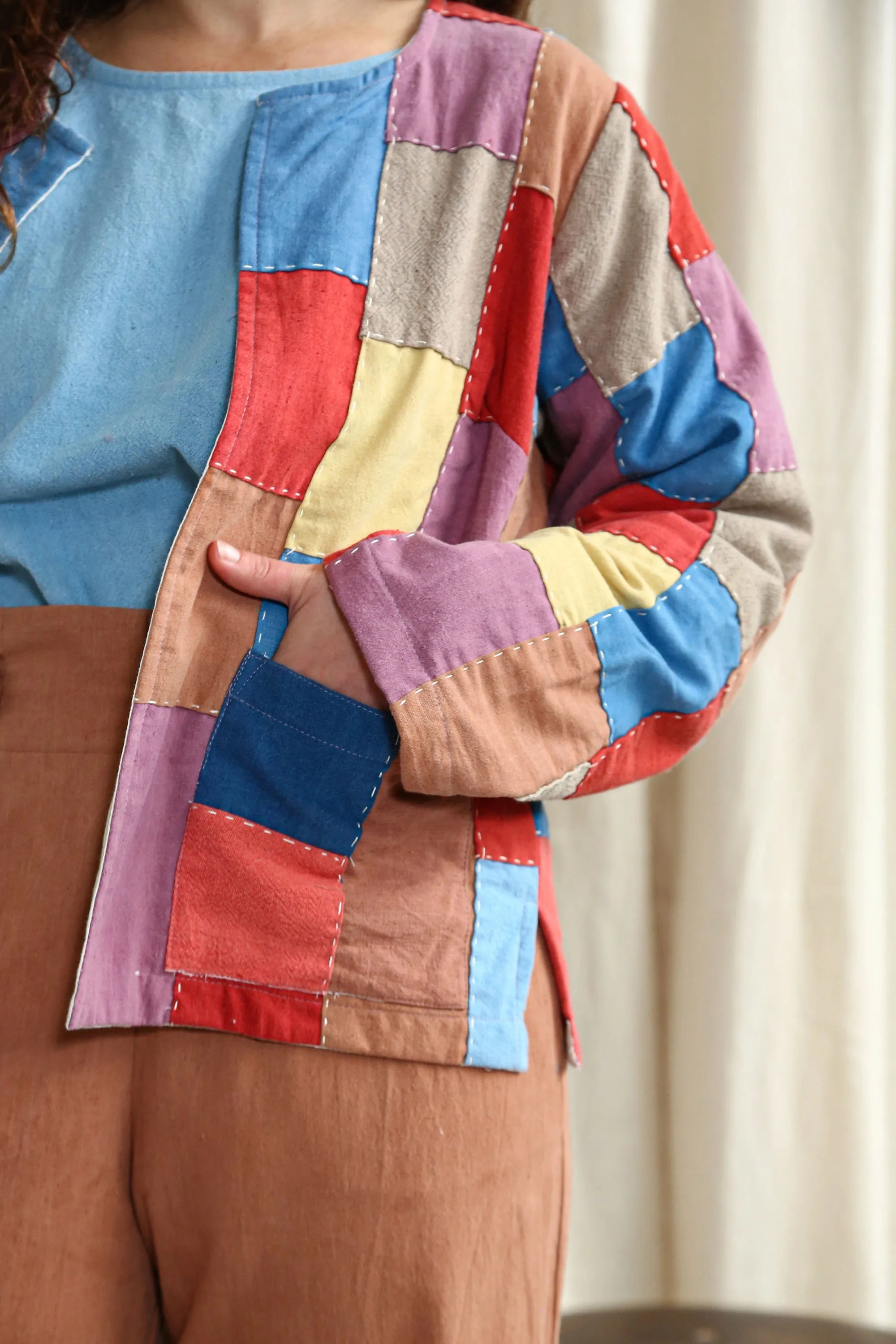 Patchwork Jacket sold by Anjelms product image thumbnail 4