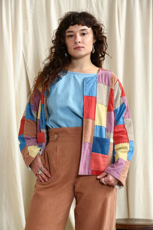 Patchwork Jacket sold by Anjelms