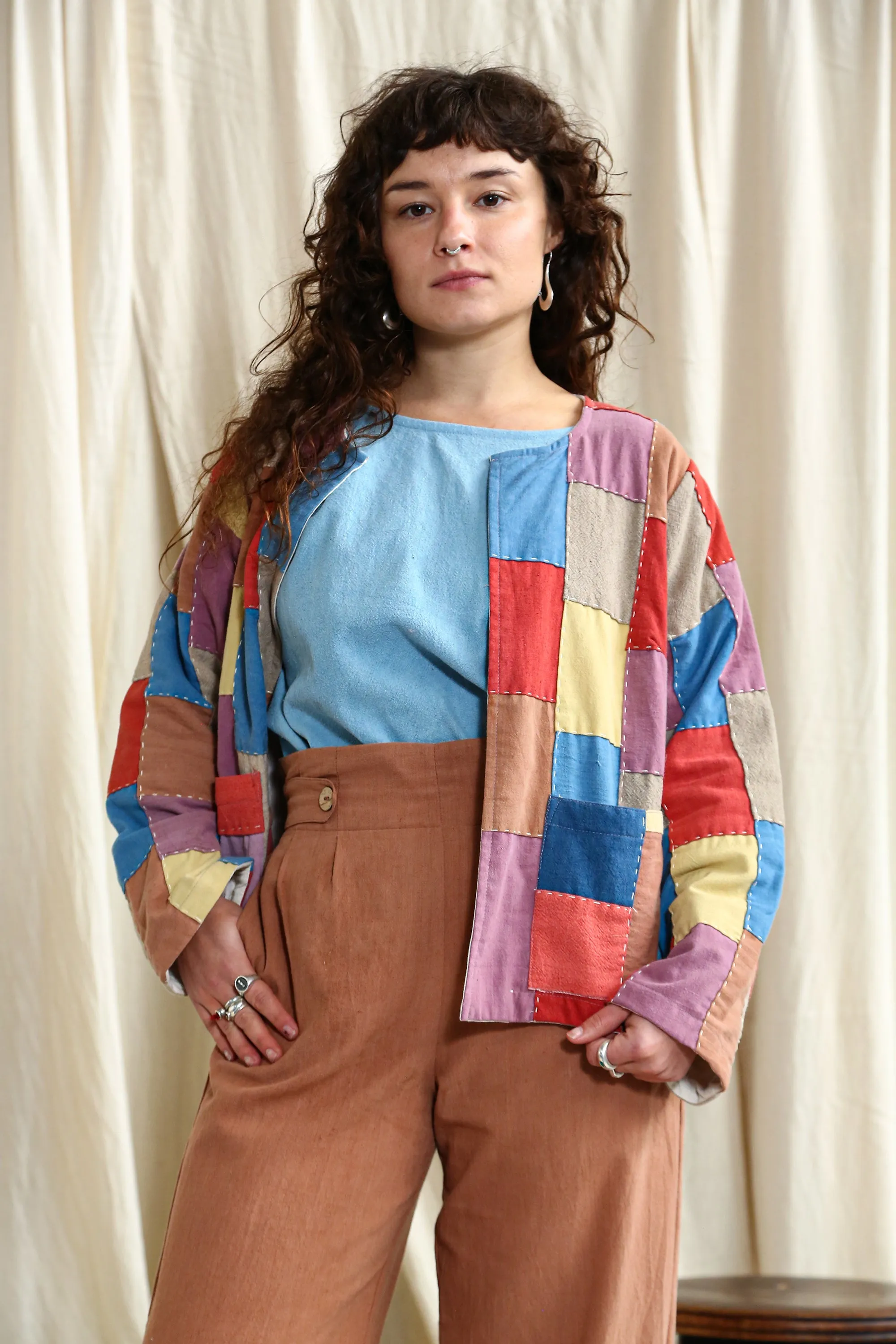 Patchwork Jacket sold by Anjelms