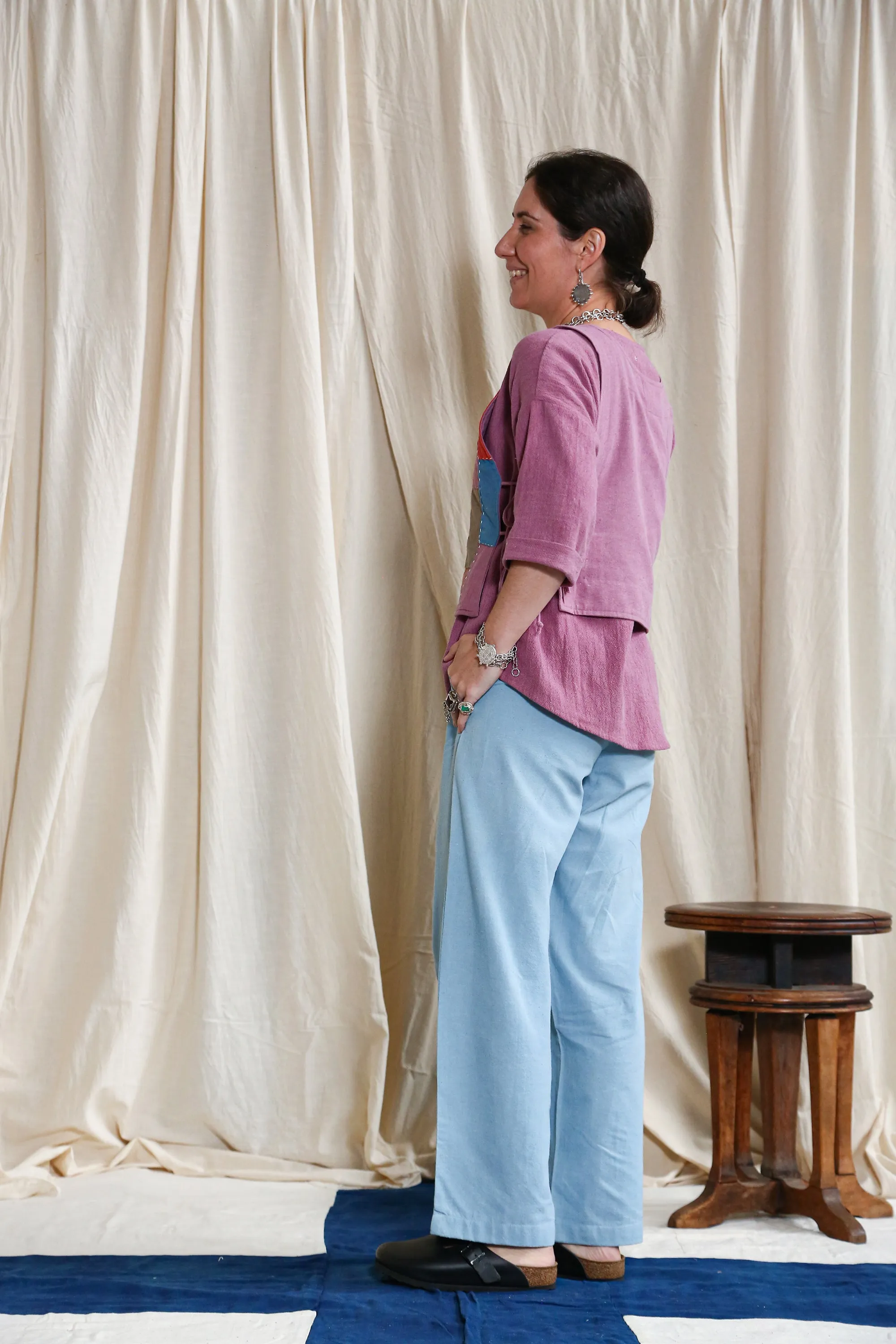 Patchwork Tank Tie Top sold by Anjelms product image thumbnail 2