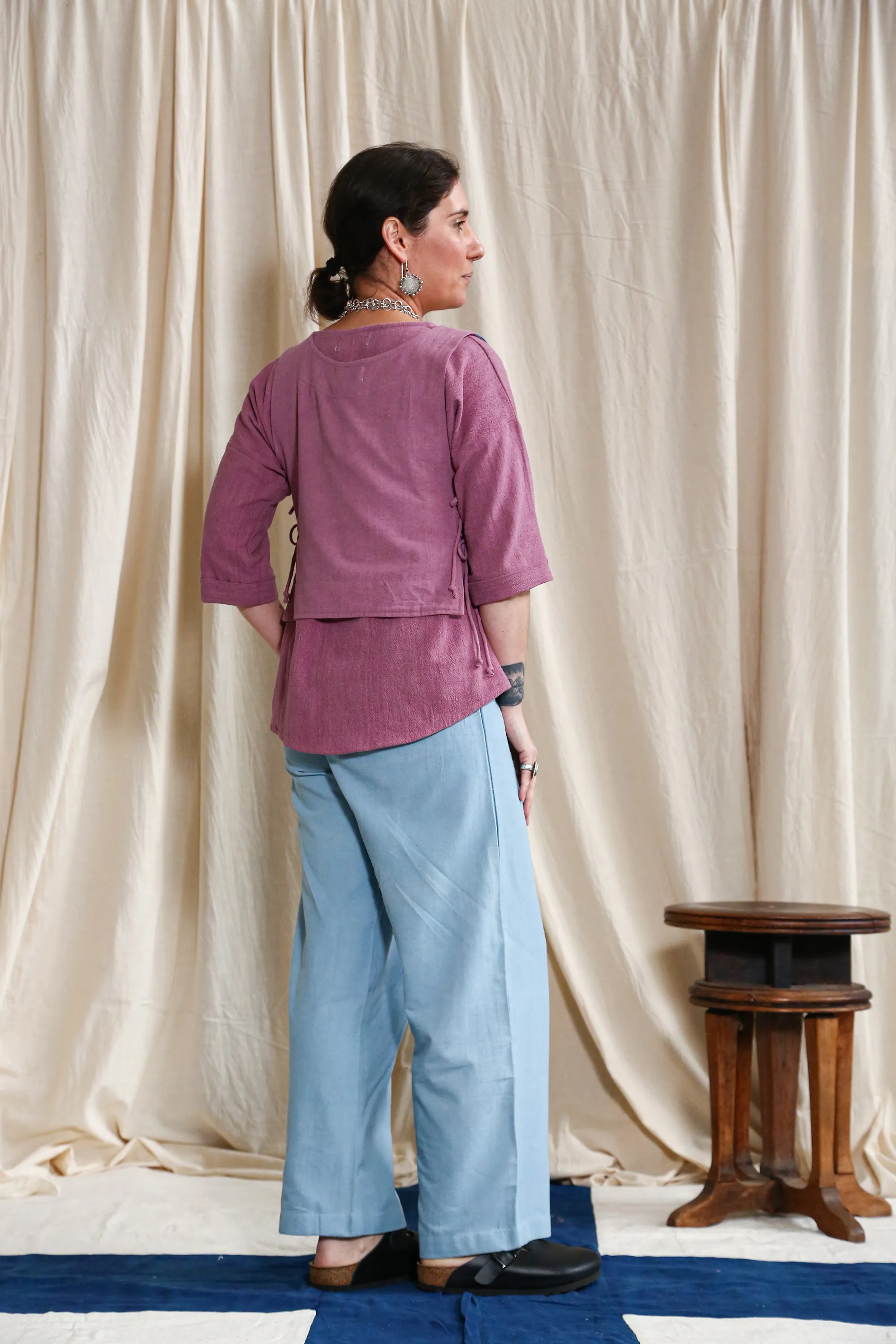 Patchwork Tank Tie Top sold by Anjelms product image thumbnail 3