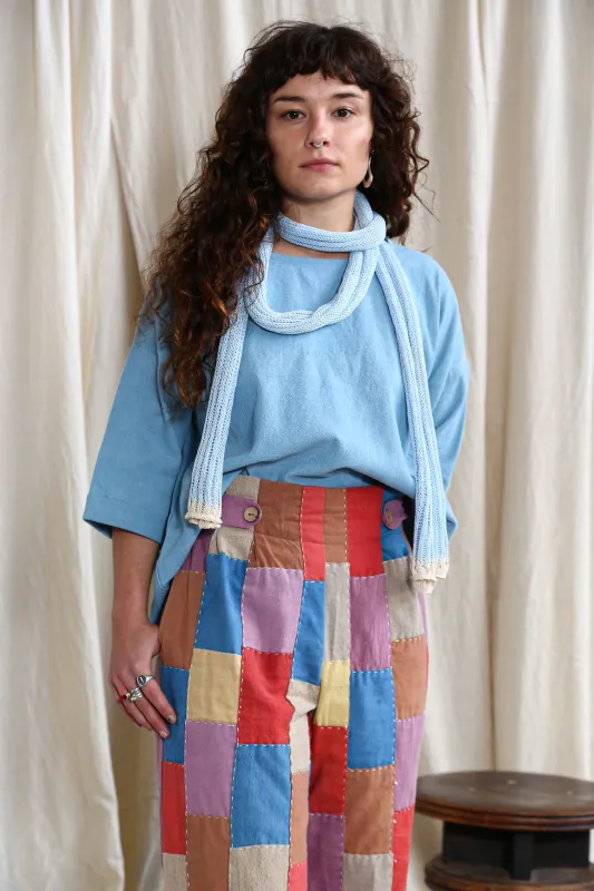 Plant Dyed Half Sleeve Top sold by Anjelms