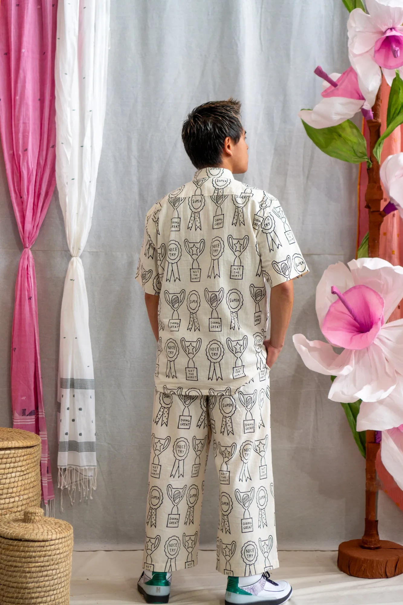 Short Sleeve Unisex Cotton Shirt sold by Anjelms product image thumbnail 4