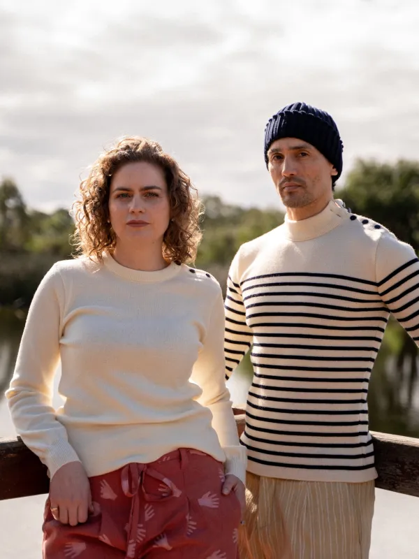 Le Minor Women Sailor Sweater sold by Anjelms