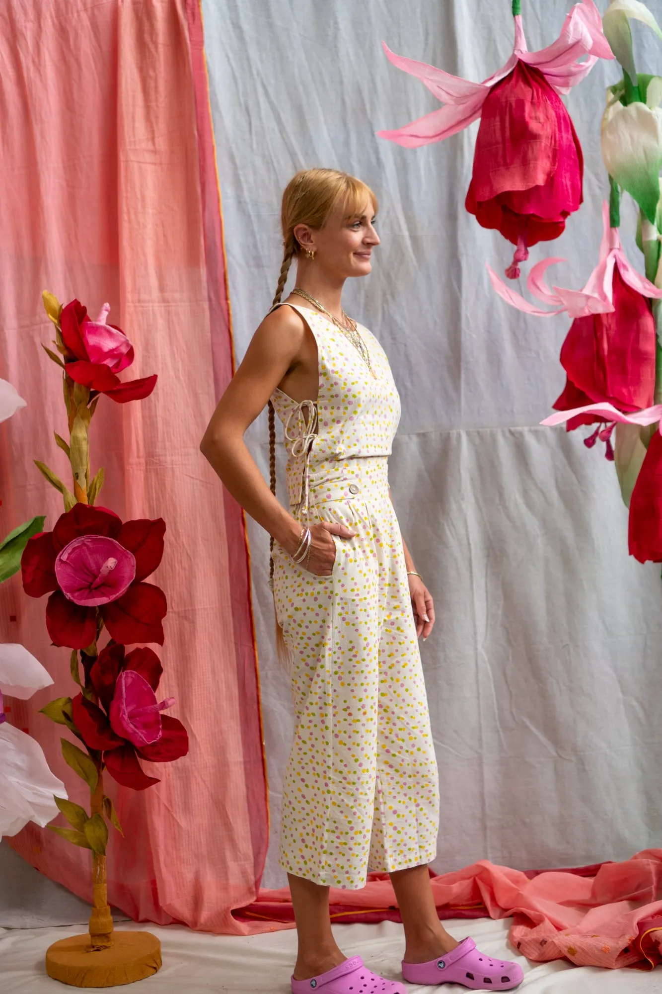 Ultimate Playdate ¾ Button Pants sold by Anjelms product image thumbnail 3