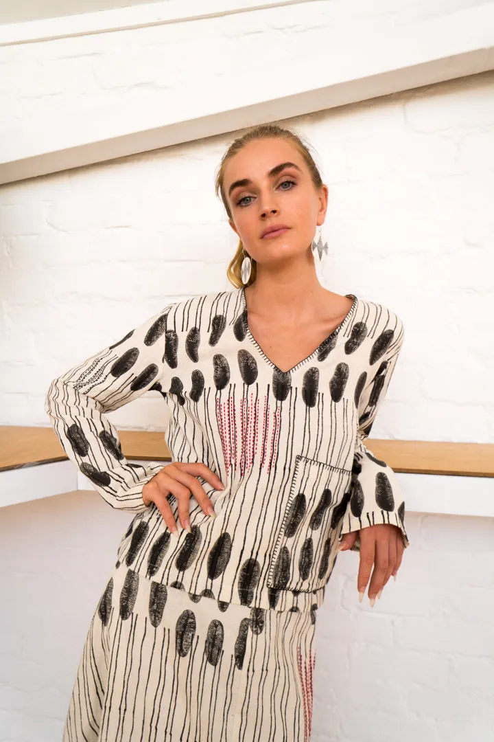 Pocket Top | Humanity To Community Print sold by Anjelms product image thumbnail 2