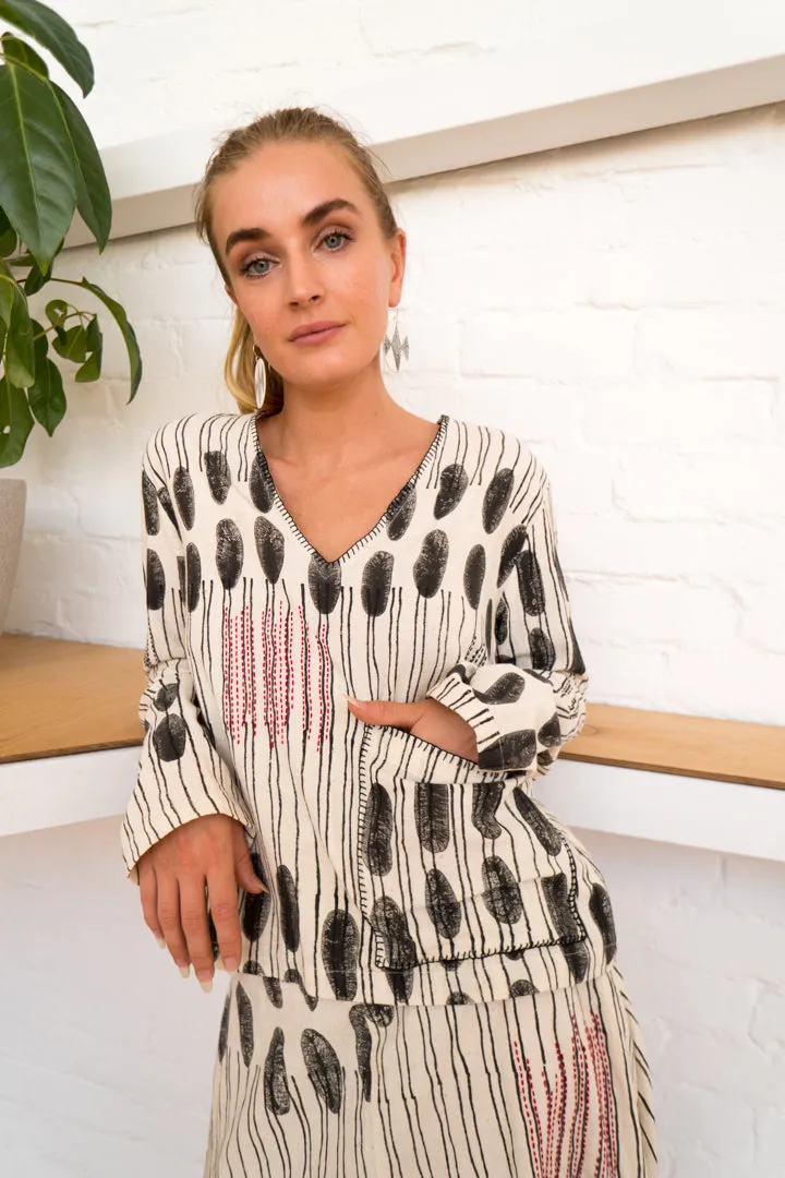 Pocket Top | Humanity To Community Print sold by Anjelms product image thumbnail 3