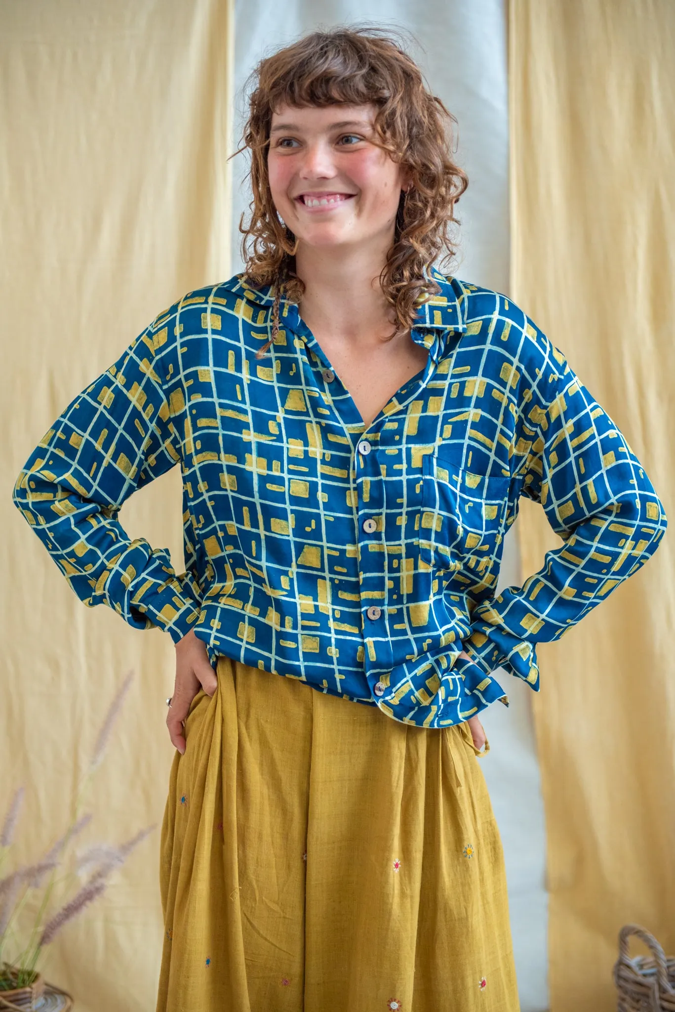 Ajrakh Unisex Shirt sold by Anjelms