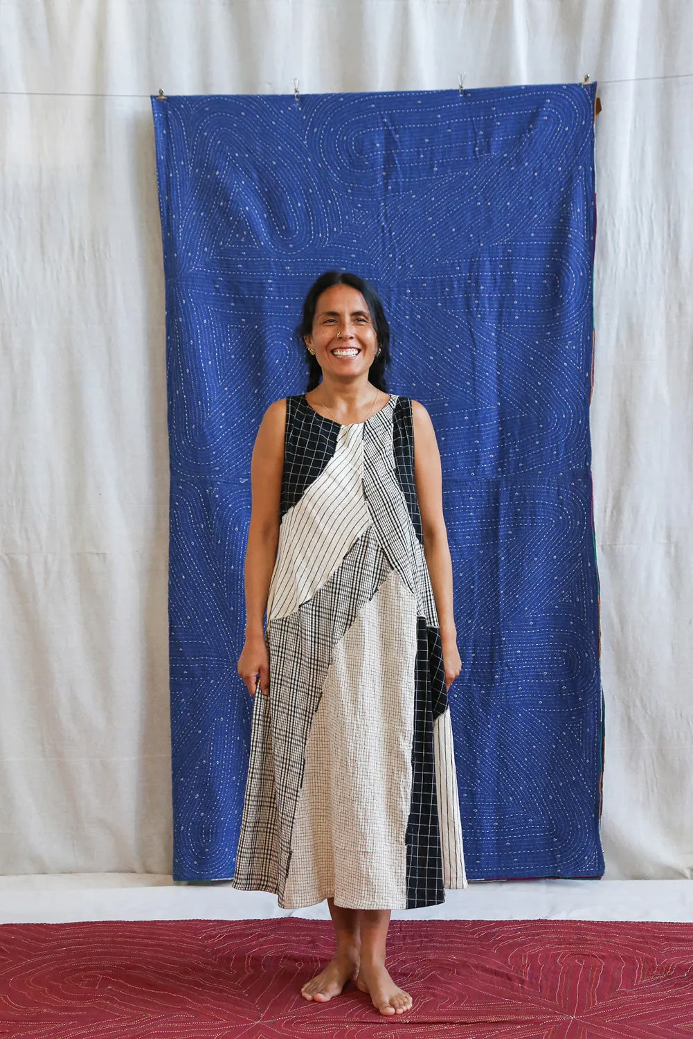 Patched A-Line Dress sold by Anjelms product image thumbnail 2