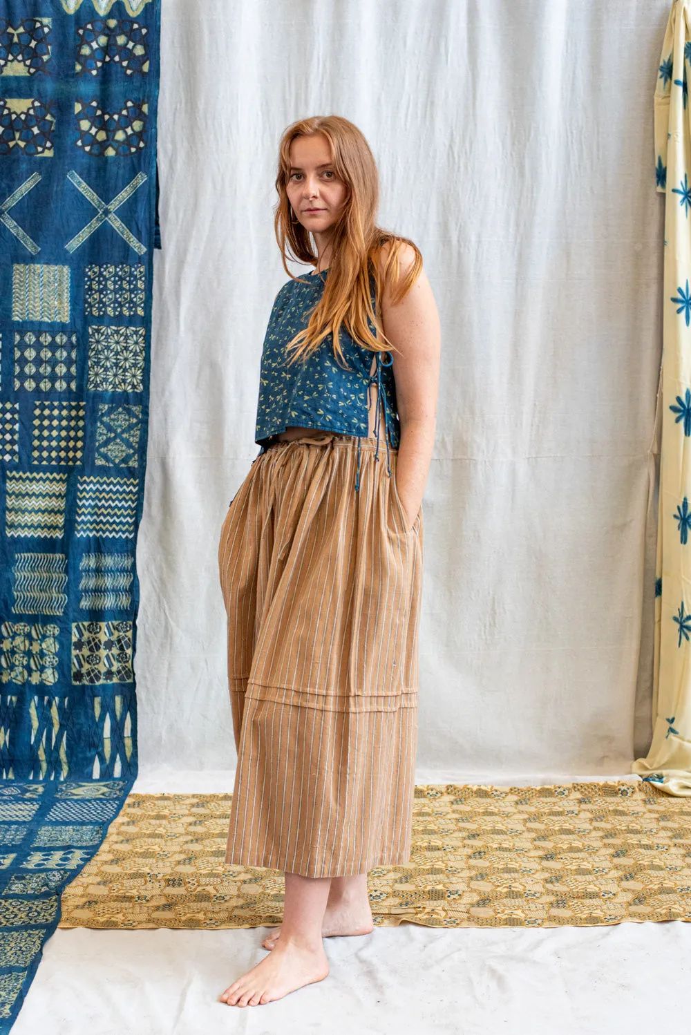 Ajrakh Tank Tie Top sold by Anjelms product image thumbnail 3