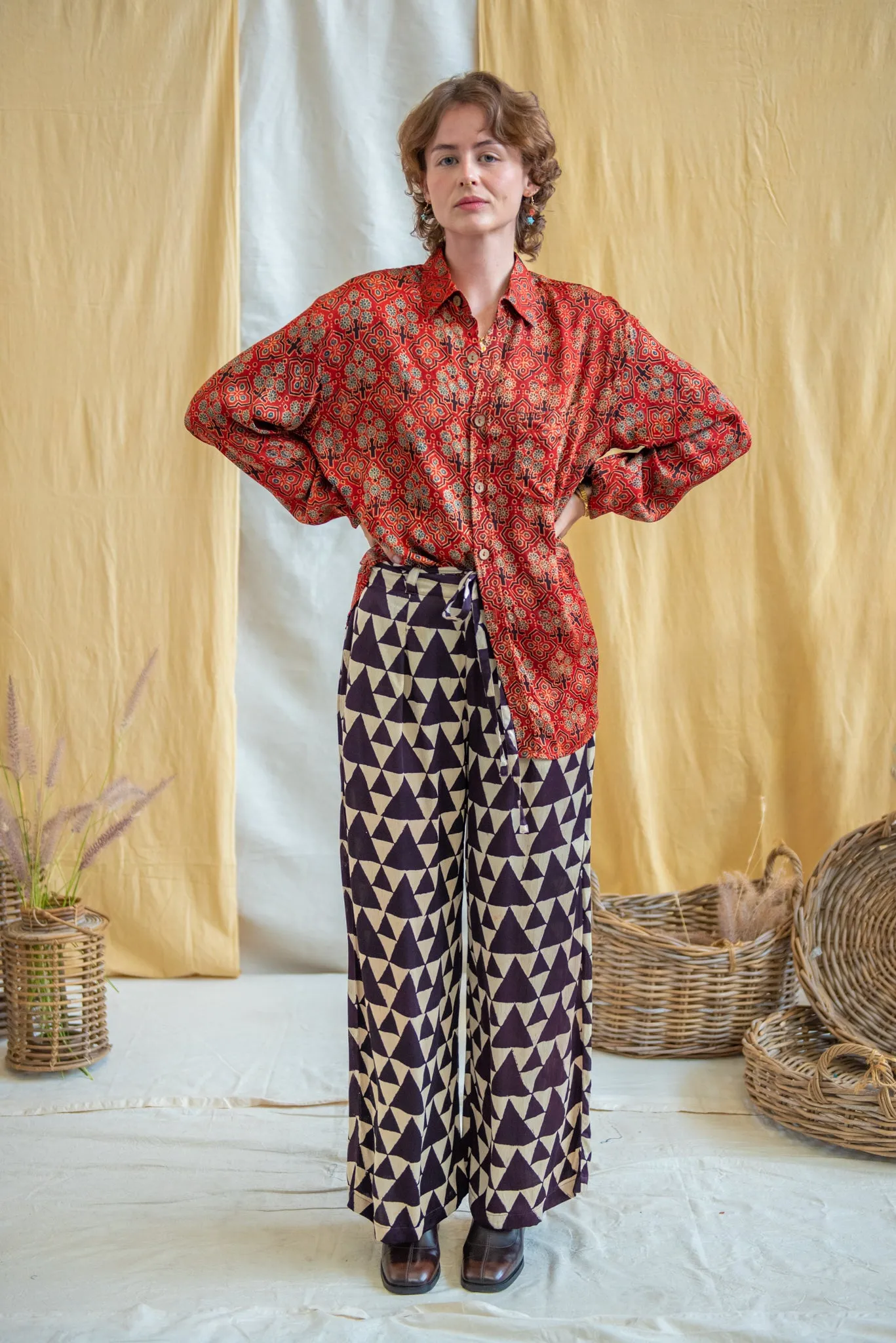 Ajrakh Unisex Shirt sold by Anjelms