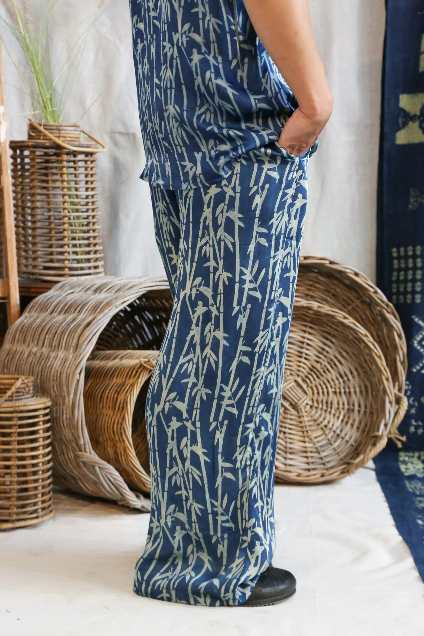 Ajrakh Tie Pants sold by Anjelms product image thumbnail 3