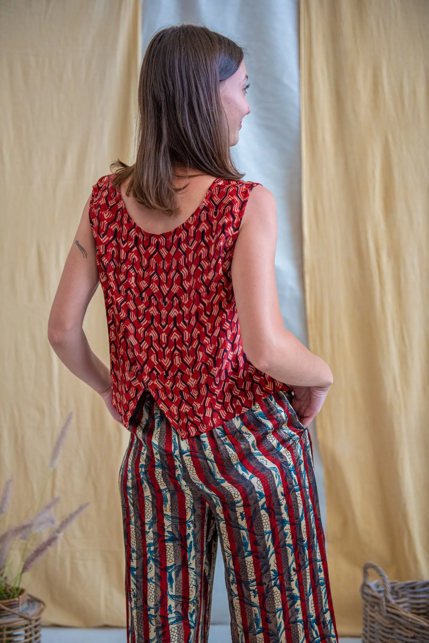 Ajrakh Shell Top sold by Anjelms product image thumbnail 3
