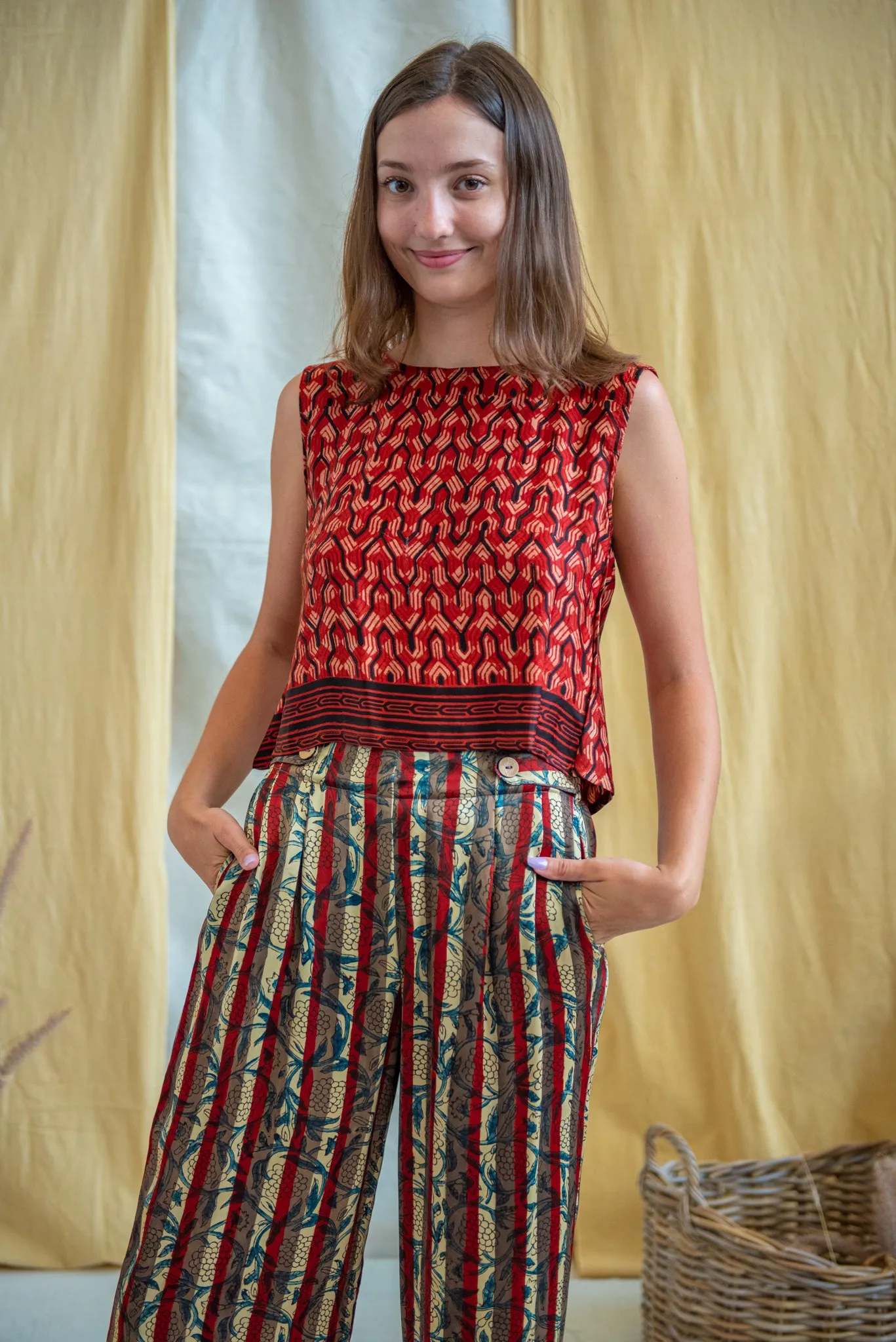 Ajrakh Shell Top sold by Anjelms product image thumbnail 5