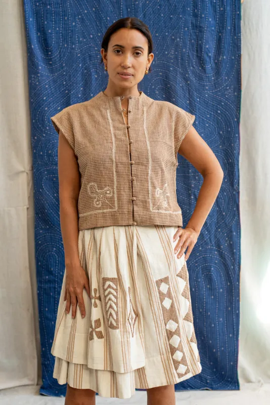 Short Sleeve Shirt Top made by Anjelms