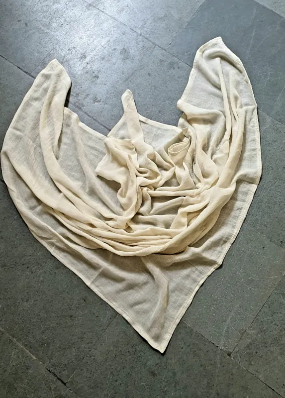 Ready To Dye Scarf sold by Anjelms