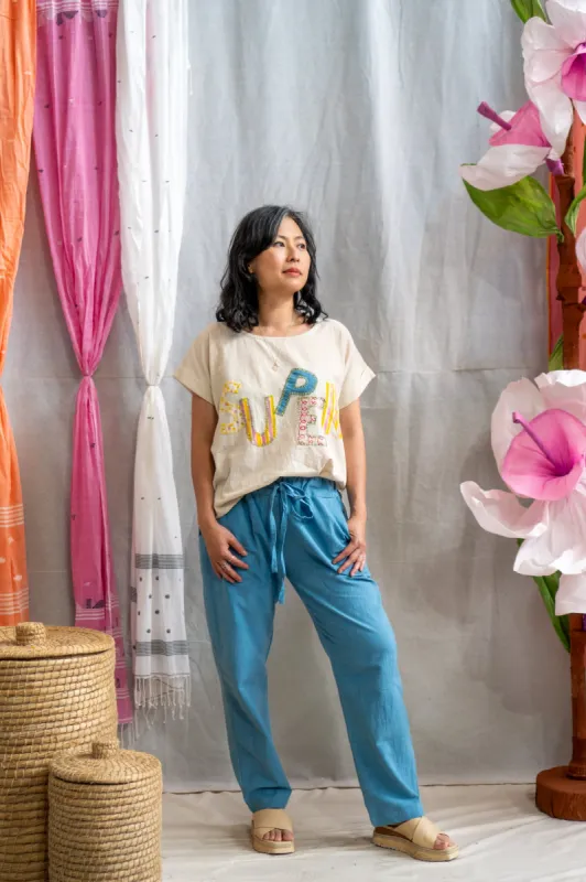 Short Sleeve Top - Super Applique sold by Anjelms