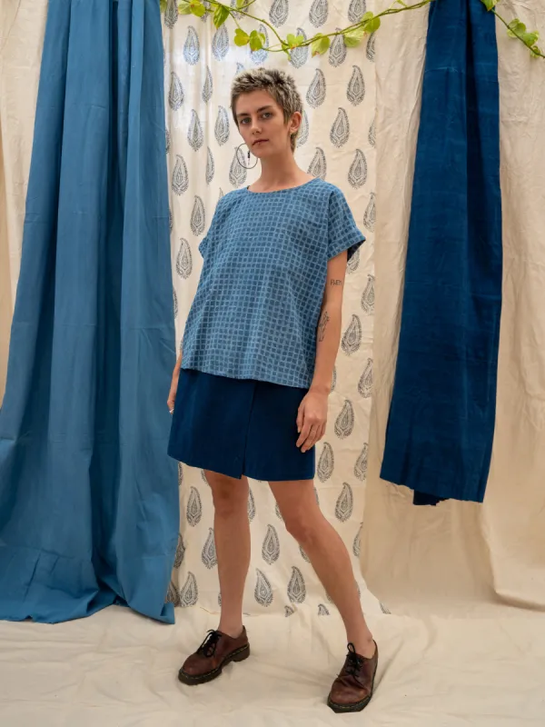 Short Sleeve Top - Waffle Print sold by Anjelms