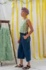 ¾ Tie Pants - Indigo sold by Anjelms