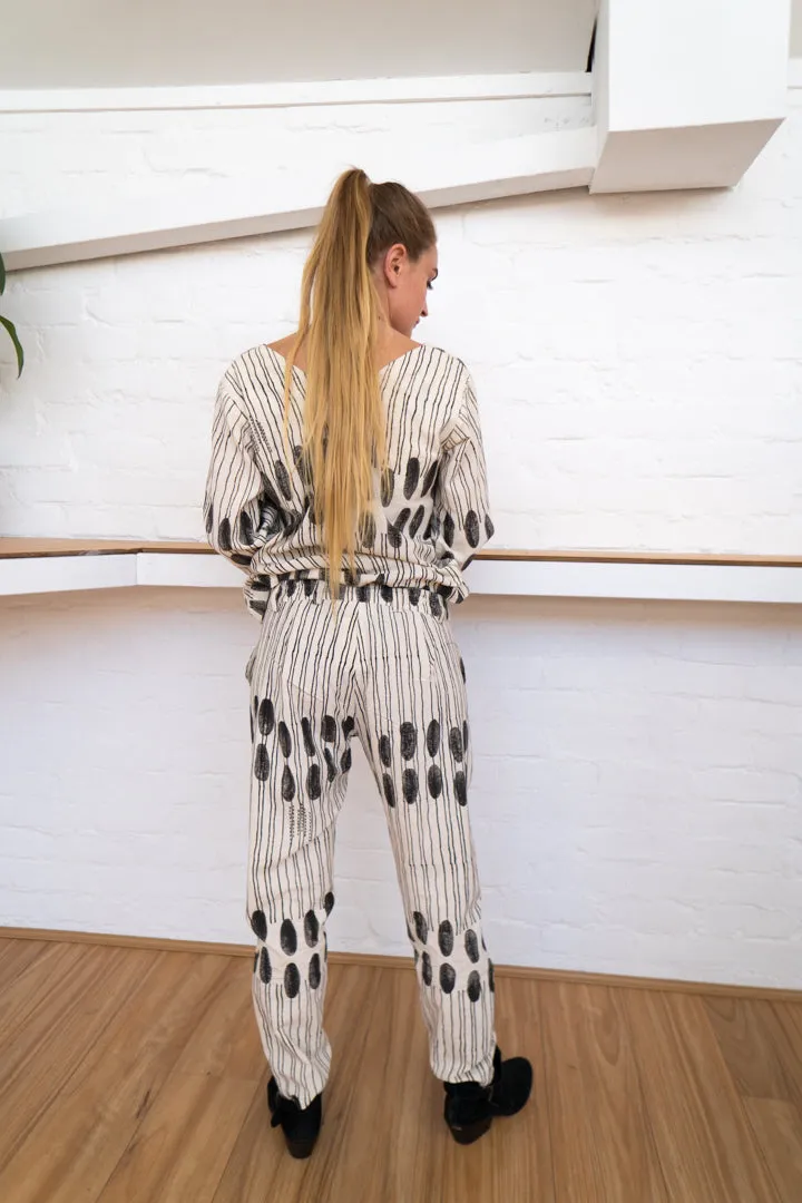 Tailored Pants | Humanity To Community Print sold by Anjelms product image thumbnail 2